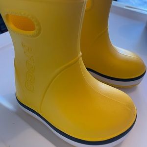 CROCS rainboots toddler